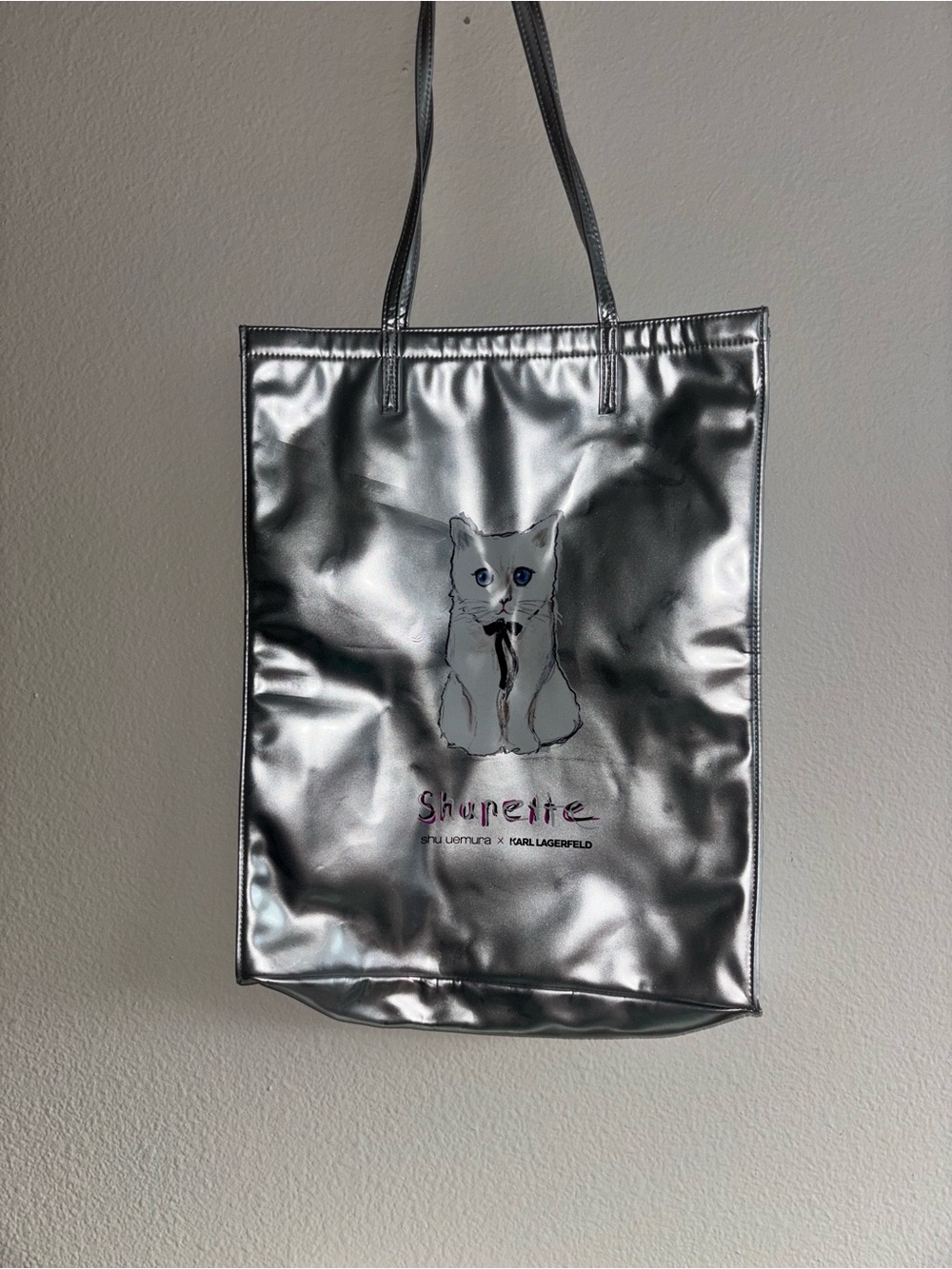 Karl Lagerfield x Shu Uemura Tote bag